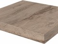 Pro Wood dark beige glued left corner step 33x33x11