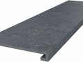 Roverella dark grey glued step 33x119,5x11