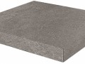 Pro Stone grey-dark glued multi-purpose corner step 33x33x11