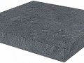 Roverella dark grey glued multi-purpose corner step 33x33x11